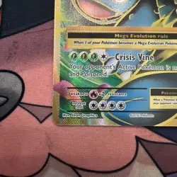 M Venusaur EX Full Art Holo Card 100/108 Evolutions Near Mint NM Condition - Image 4