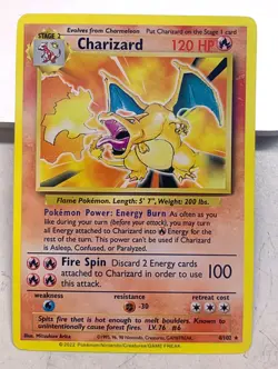 Charizard Pokemon card 2022 Nintendo Creatures Game Freak 4/102 - Image 1