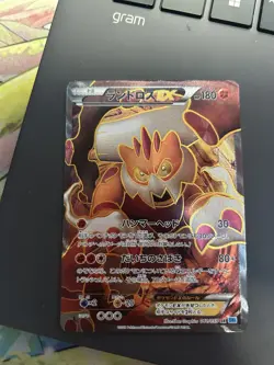Pokemon Card BW Freeze Bolt Landorus-EX 061/059 SR BW6 Japanese - Image 1