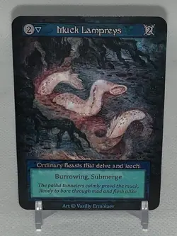 Sorcery Contested Realm: Alpha Muck Lampreys Sample Card - Image 1
