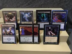 Magic: the Gathering MTG - 8 Holo Foil Black Swamp Card Lot 885485820370 - Image 1