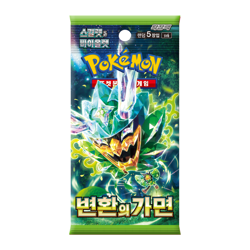 Pokemon Card Scarlet & Violet Mask of Change sv6 Booster Box Korean Sealed - Image 3