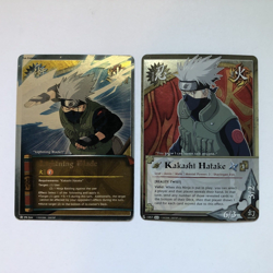 Lot of 2 Foils Kakashi Hatake & Lighting Blade for Naruto ccg card game - Image 1