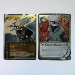 Lot of 2 Foils Kakashi Hatake & Lighting Blade for Naruto ccg card game - Image 2