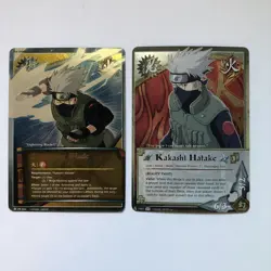 Lot of 2 Foils Kakashi Hatake & Lighting Blade for Naruto ccg card game - Image 3