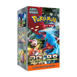 Pokemon Card Scarlet & Violet Ancient Roar sv4k Booster Box Korean Sealed - Image 1