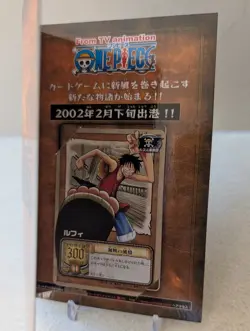 2002 One Piece Bandai Tournament Promo Card Game BN-01 Bn01 Luffy - Image 4