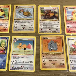 Pokemon WOTC 1st Edition Bulk Commons And Uncommons Conditions Vary 10 Card lot - Image 3