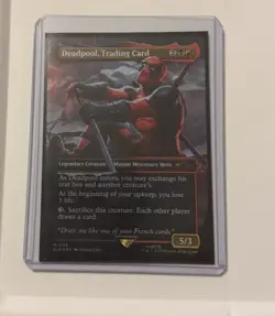Deadpool, Trading Card (Rainbow Foil) [Secret Lair Drop Series] - Image 1