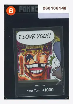 One Piece Don!! Card I Love You!! 2024 Kingdoms Of Intrigue English - Image 1