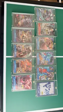 Chinese-Complete set of 11 2nd ANNIVERSARY SET Limited Edition ONE PIECE Card - Image 1