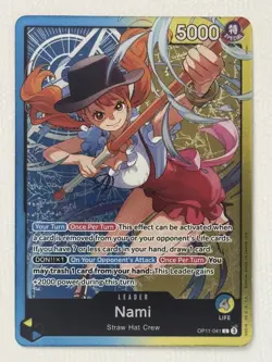 Nami - OP11-041 (Nami Deck) - Learn Together Deck Set (LT-01) ONE PIECE Tcg Card - Image 1
