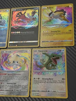 Pokemon TCG Amazing Rare Complete 9 Card Set Vivid Voltage & Shining Fates NM - Image 4