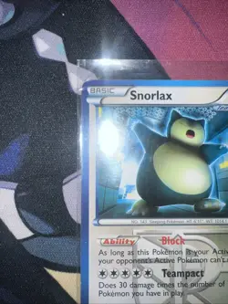 Pokemon Snorlax Team Plasma 101/135 Plasma Storm Regular Card - Image 2