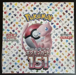 Pokemon TCG: Scarlet & Violet - Pokemon Card 151 Booster Box Sealed (Japanese) - Image 1