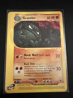 Pokemon TCG Graveler Expedition Reverse Holo Card 79/165 Near Mint Condition - Image 1