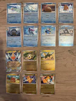POKEMON PHANTASMAL FLAMES COMPLETE BASE & REVERSE HOLO CARD SET - NM/M - Image 2