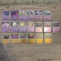 POKEMON PHANTASMAL FLAMES COMPLETE BASE & REVERSE HOLO CARD SET - NM/M - Image 3