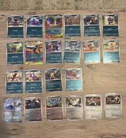 POKEMON PHANTASMAL FLAMES COMPLETE BASE & REVERSE HOLO CARD SET - NM/M - Image 4