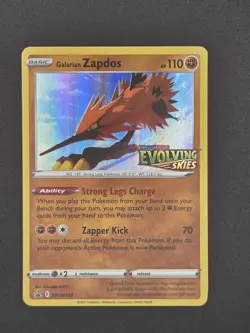 Galarian Zapdos - (Prerelease) SWSH124 SWSH: Sword & Shield Promo Cards Holo - Image 1