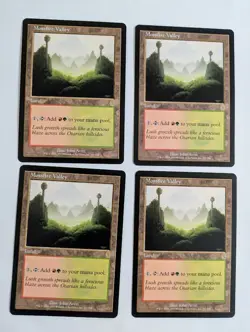 4 Mossfire Valley Odyssey MTG NM Free shipping with tracking - Image 1