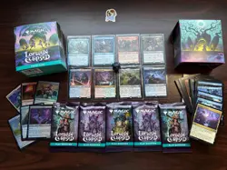 Lorwyn Eclipsed PRERELEASE KIT + 5 Sealed Play Boosters Magic MTG Collection Lot - Image 1
