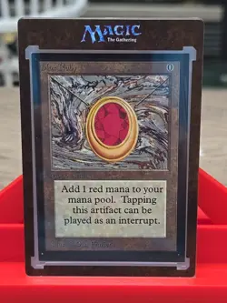 Mox Ruby 1993 Collector's Edition Artifact Magic the Gathering - Image 1