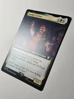 Farmer Cotton (Extended Art) LTC-138 Lord of the Rings Magic NM+ mtg lotr food - Image 4