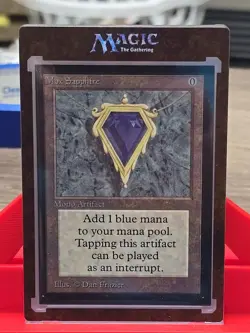 Mox Sapphire 1993 Collector's Edition Artifact Magic the Gathering - Image 1