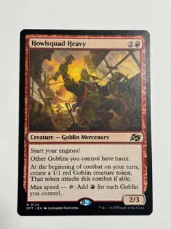 Howlsquad Heavy Aetherdrift Magic the Gathering MTG - Image 1