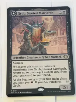 Grub, Storied Matriarch // Grub, Notorious Auntie Lorwyn Eclipsed 105 - Image 1