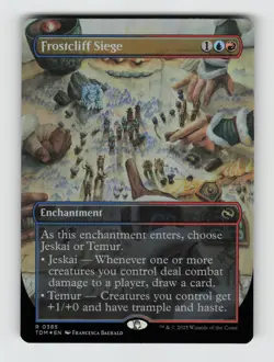 Frostcliff Siege (Borderless)*Foil* Tarkir: Dragonstorm 385 NM - Image 1