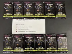 Lot of 12 MTG Edge of Eternities Play Boosters, Brand New, Factory Sealed - Image 2