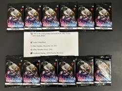 Lot of 12 MTG Foundations Play Boosters, Brand New, Factory Sealed - Image 2