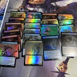 Mtg Secret Lair Foil Elf sliver lot - Image 1