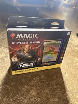 MTG Fallout Hail Caesar Commander Deck Universes Beyond Magic The Gathering - Image 2