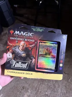 MTG Fallout Hail Caesar Commander Deck Universes Beyond Magic The Gathering - Image 3