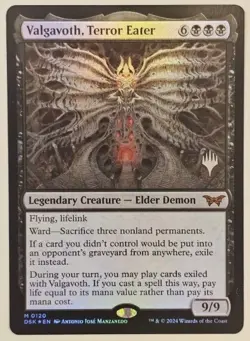 Valgavoth, Terror Eater Promo Pack: Duskmourn: House of Horror NM MTG - Image 1