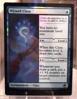 MtG Wizard Class Adventures in the Forgotten Realms Foil NM - Image 1