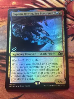 Captain Howler, Sea Scourge - Foil - DFT - MTG - NM - EN - 0194 - Image 1
