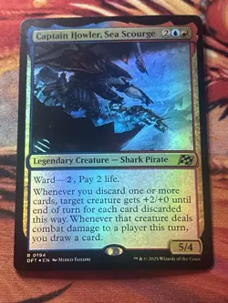 Captain Howler, Sea Scourge - Foil - DFT - MTG - NM - EN - 0194 - Image 4