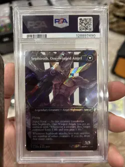 2025 #0527 SEPHIROTH, FABLED SOLDIER/SEPHIROTH, ONE-WINGED ANGEL PSA 10 - Image 2