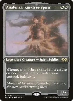 Anafenza, Kin-Tree Spirit Foil Etched - Multiverse Legends MTG-NM - Image 1