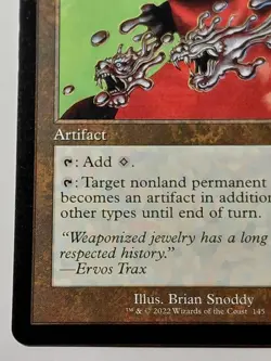 Liquimetal Torque (Retro Frame) Commander: the Brothers' War Regular - Image 3