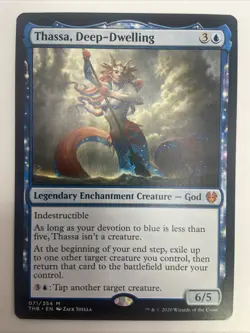 1x Thassa, Deep-Dwelling Theros Beyond Death Regular NM MTG - Image 1