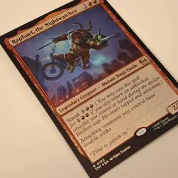 MTG Raphael The Nightwatcher TMNT Unreleased Foil Lorwyn Prerelease - Image 4