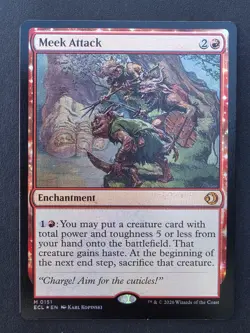 Meek Attack Lorwyn Eclipsed Foil - Image 1