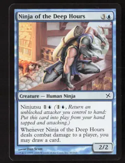 Ninja of the Deep Hours Time Spiral: Remastered #313 Magic the Gathering - Image 1