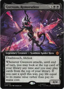 Gwenom, Remorseless M Marvel's Spider-Man 56 NM Normal MTG - Image 1