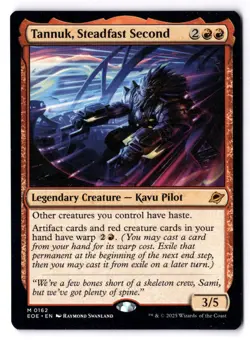 Tannuk, Steadfast Second NM* Edge Of Eternities ENGLISH 0162 mtg -UnltdCards - Image 1